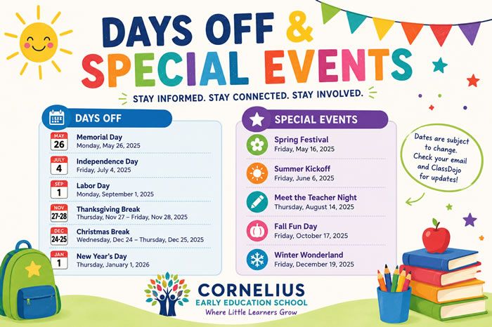 Days Off / Special Events / Eng / Span 2026 - 2027