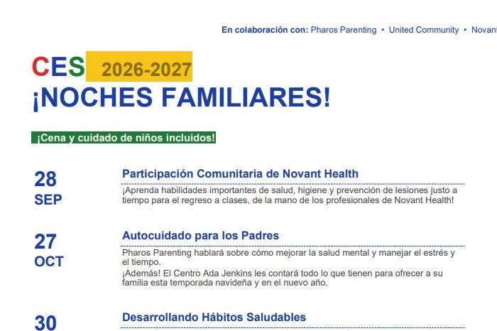 Parent Handbook / Spanish Version 2026 / 2027